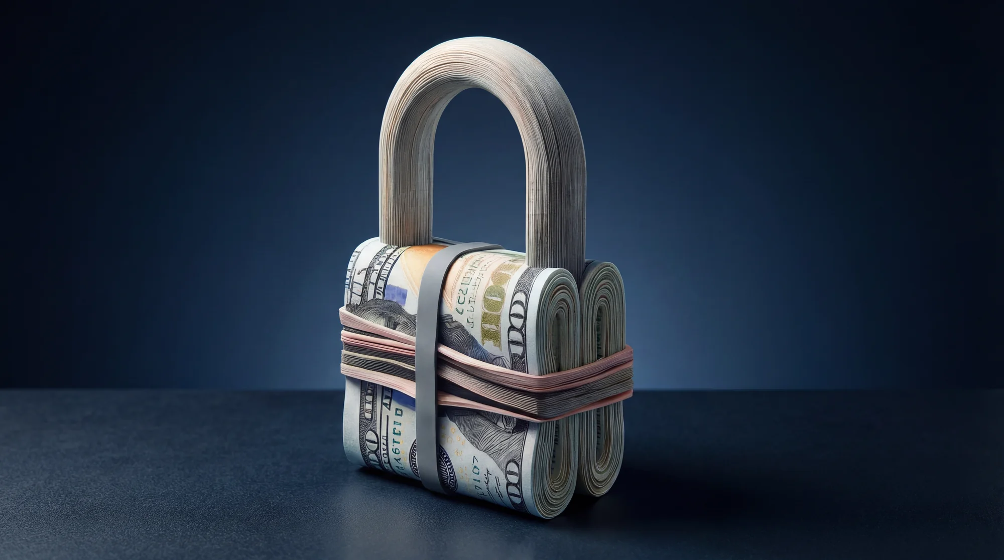 Money padlock